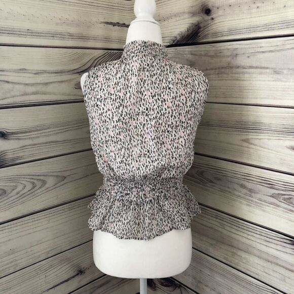 Japna Patterned Peplum Tank Small NWT - Picture 4 of 9